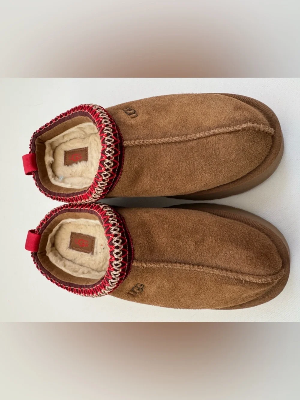 Excellent condition women’s UGG Tasman platform slippers slip on size 7 $145 - Picture 5 of 10